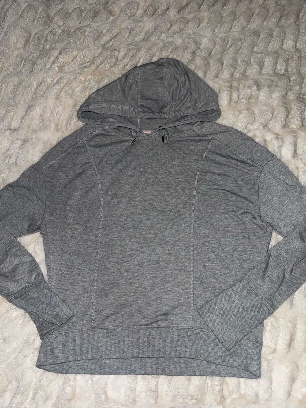 Kyodan Heather Gray Lightweight Hooded Pullover